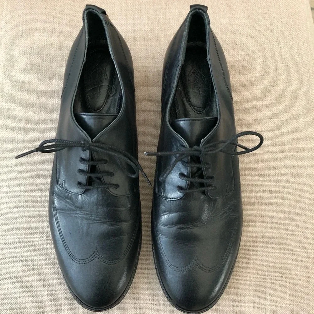 Levi’s Mens Leather Wing Tip Oxford‎ Dress Shoes 10